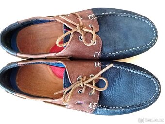 pánské kožené mokasíny vel. 41 zn. Tommy Hilfiger - 4