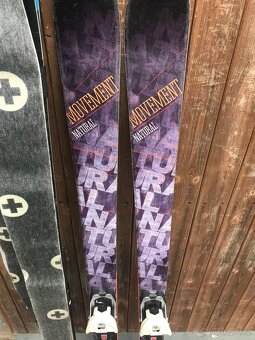 Movent skiaply,Fritschi vázání,stoupací pásy,železa,nový ser - 4