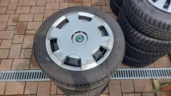Kola letní 15", Š FABIA, VW, rozteč 5x100mm, pneu 195/50/15 - 4