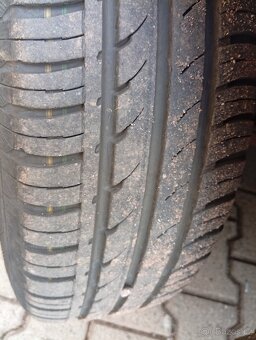 Prodám 5x112mm, obuté plechové kola s letníma pneu 195 65 15 - 4
