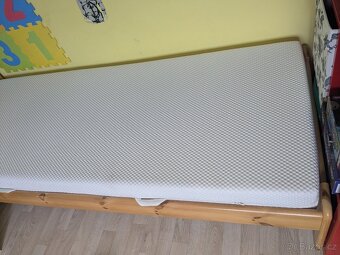 Dětská postel včetně matrace a roštu, jako nová 80x200 - 4
