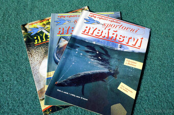 časopisy: Rybářství,Rybářské noviny,Kajman,Rybář - 4