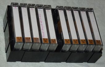 MAXELL XL II, 90,typ II CrO2 chrom, 10ks + stojan 10 kazet - 4