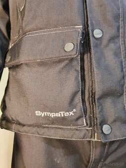 Mohawk MVS-1 Kůže / Textil bunda na moto BMW XL - 4