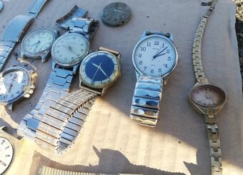 Staré hodinky, torza, díly Prim, Anker a další. - 4