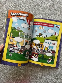 LEGO kniha samolepek, přes 1000ks - emoticon - 4