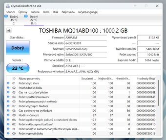 2,5" HDD Toshiba MQ01ABD100 1TB - 4