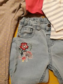 Dívčí oblečení 8ks vel. 86/92 - 4