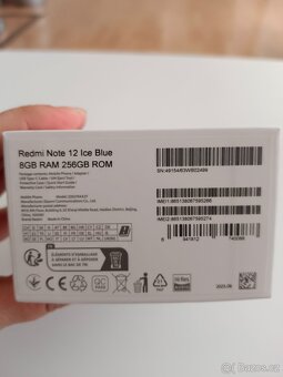Prodám Xiaomi Redmi Note 12 8gb/256gb - 4