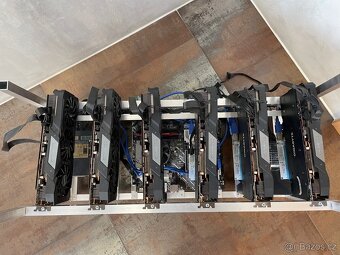 Mining Rig 6x RX 5700 XT Gigabyte - 4