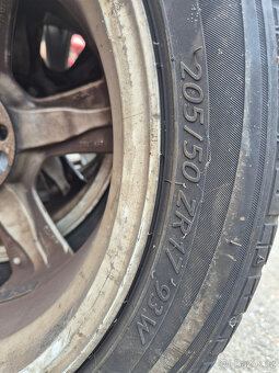 Alu kola Ford 5x108 R17, pneu 205/50 R17 - 4