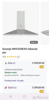 Digestoř odsavač par - 4