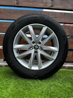 Alu kola 5x112 r17 s pneu (sat) - 4