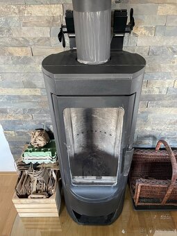 Prodám krbová kamna Plamen Nora 13 kw - 4