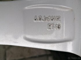 5x112 16 6J ET43 Seat vč. Pneu 8mm 215 60 16 - 4
