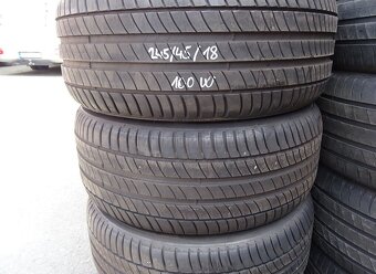 Letní pneu Michelin Primacy 3, 245/45/18, 4 ks, 6,5 mm - 4
