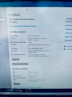 Dell PC, monitor, klávesnice, myš a WiFi router Asus, SSD - 4