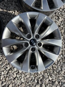 Alu disky na Kia Hyundai 17", 5x114.3 , ET 52.5, šíře 7,5J - 4