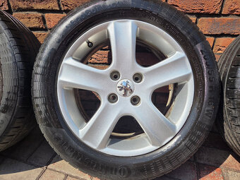 Originální Alu kola Peugeot 16" - 205/55/16(4x108) - 4