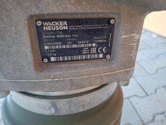 Vibrační pěch Wacker neuson BS 60-4 - 4