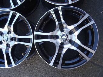Alu disky na Škoda, 15",  5x100, ET 38 , šíře 6,5J - 4