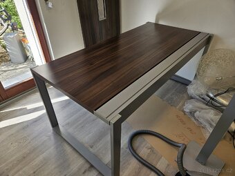 Velký kvalitní manažerský stůl Techo 200cm x 100cm zvýšený - 4