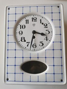 Staré porcelánové hodiny - 4