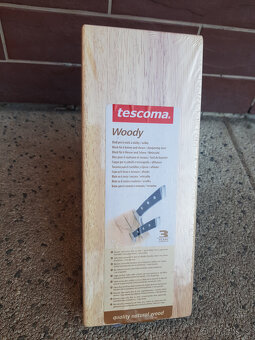 Tescoma Blok Woody pro 6 nožů, nůžky/ocílku. Nový - 4