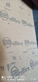 Brusný papír hrubý - 4