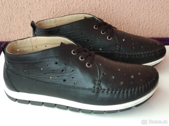 boty Helvesko Swiss Black kožené vel.40 - 4