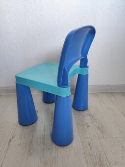 Plastová dětská židlička - 4