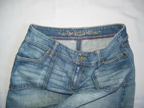 ESPRIT Riflová - džínová sukně vel. 38 - 40 / M - 4