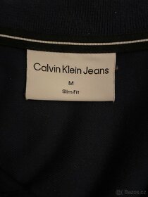 Pánské Polo tričko Calvin Klein - modré - 4