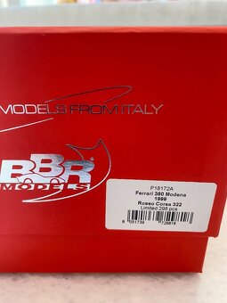 Model BBR Ferrari 360 Modena 1999 Rosso Corsa 1:18 - 4
