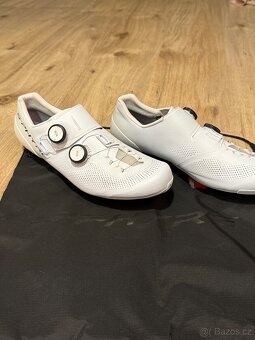 Shimano S Phyre white 45, silniční tretry - 4
