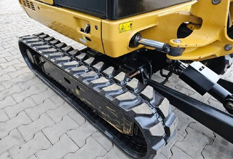 Minibager-1,7t•Caterpillar 301.7 D•13 kW/1537TH+3 lyžice - 4