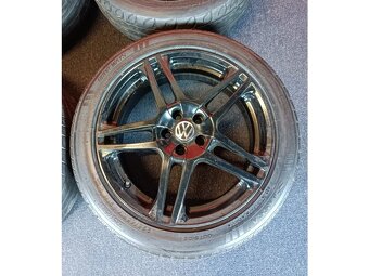 ALU disky VW 5x110 R17 s letními pneu 225/45 R17 - 4