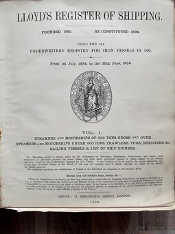 Lloyd's Register of Shipping 1934 - 1935 - 4