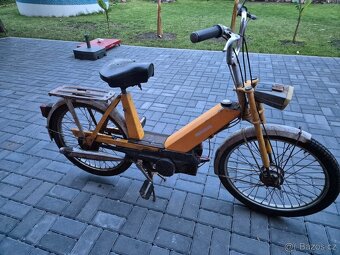 Babetta 228, první neodpružená BABETA, 19" kola, žlutá - 4