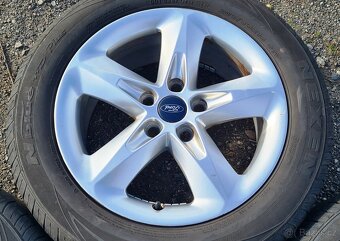 Letní orig. alu Ford Mondeo, Focus 5x108, 205/55R16, 7mm - 4
