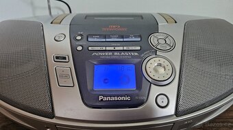 Radiomagnetofon s CD cobra PANASONIC RX-ES 29 TOP STAV - 4
