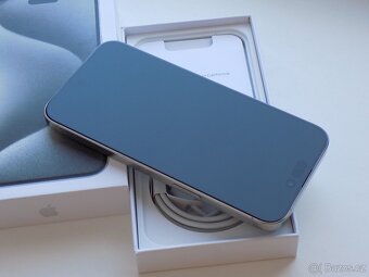APPLE iPhone 15 Pro MAX 256GB Bílý titan - ZÁRUKA - TOP STAV - 4