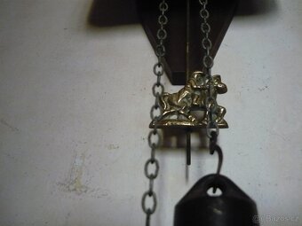 Staré plechové hodiny - 4