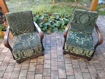 Prvorepubliková křesla -  2 ks - 4