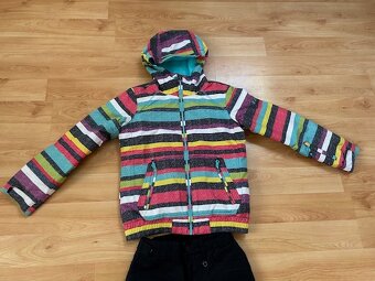 ROXY lyžařský/snowboard komplet bundy,kalhot-10-12 let - 4