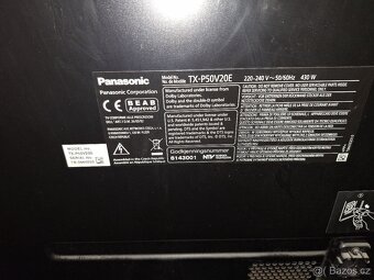 Plazmová televize Panasonic Viera TX-P50V20E - 4