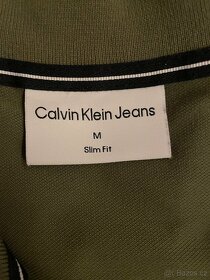 Pánské Polo tričko Calvin Klein - zelené - 4