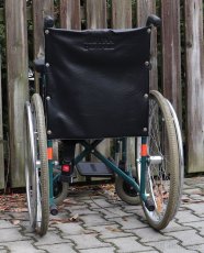 073-Mechanický invalidní vozík Meyra. - 4