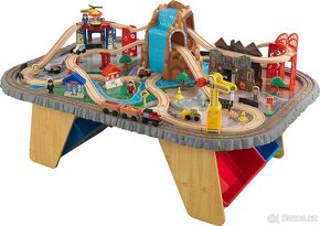 KIDKRAFT stůl vláčkodráha - 4
