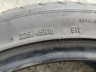 letni goodyear eagle 225/45 R18, dezen 6,5mm - 4